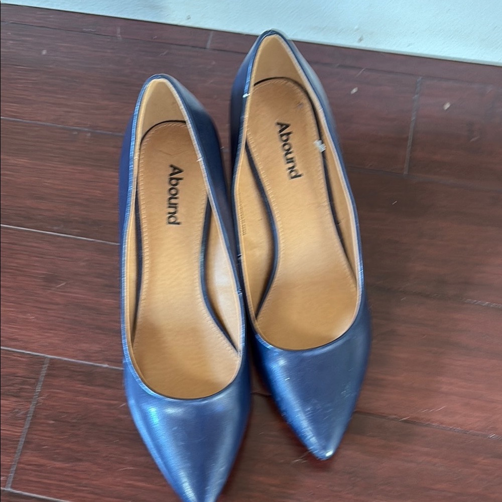 Abound Blue Heeled Shoes with Elegant Design